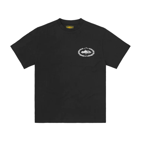 Corteiz Royal Heavyweight T-Shirt in Black Corteiz Royal Heavyweight T-Shirt in Black