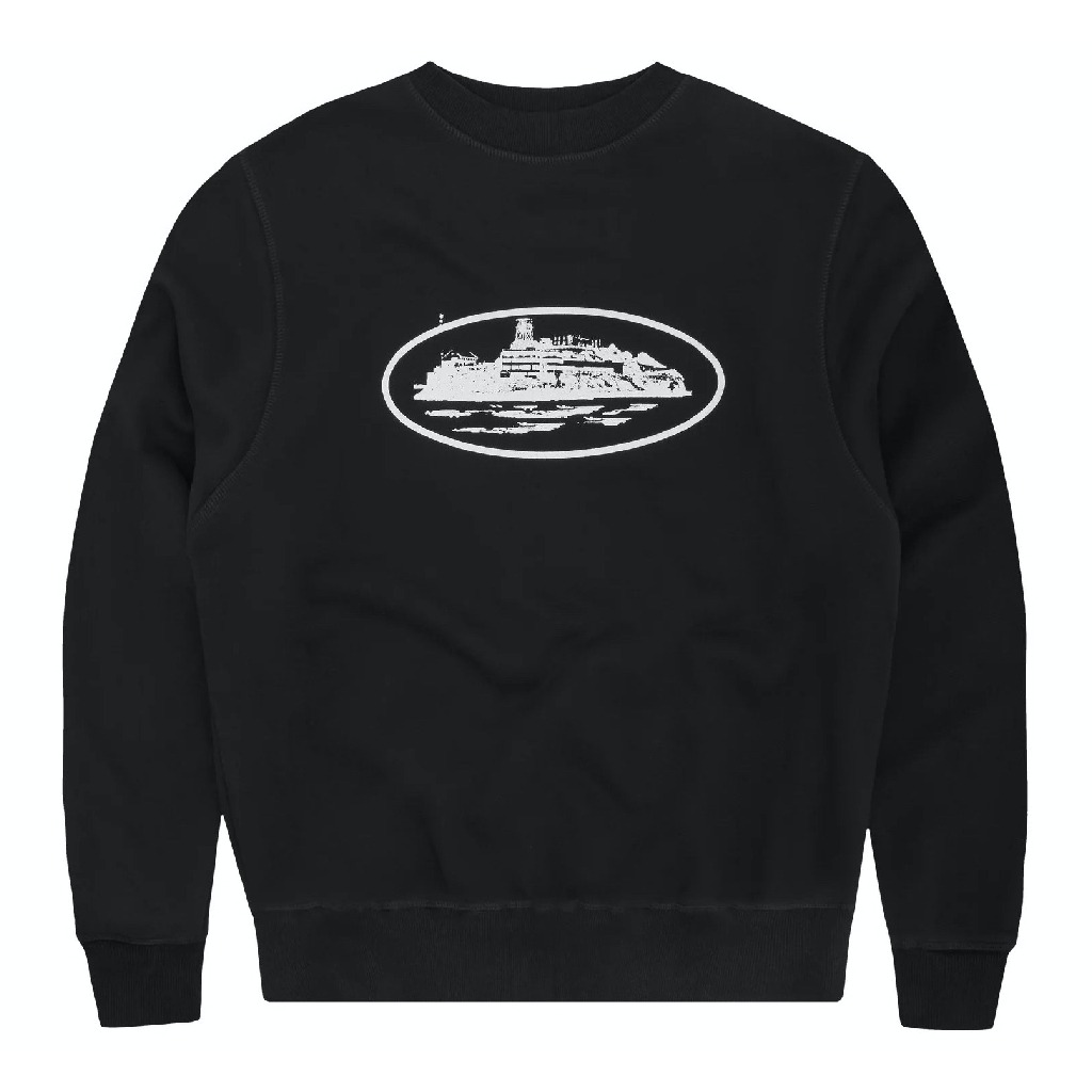 Corteiz OG Alc Sweatshirt in Black Corteiz OG Alc Sweatshirt in Black