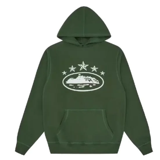 corteiz-5-starz-alcatraz-hoodie-green Corteiz 5 Starz Alcatraz Hoodie Green
