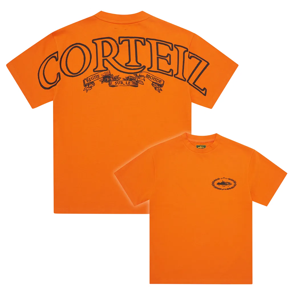 Royale Heavyweight Tee – Orange Royale Heavyweight Tee – Orange