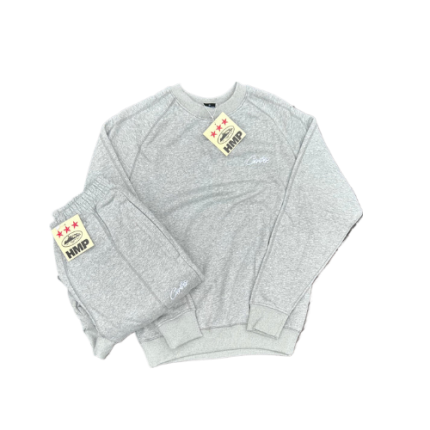 Corteiz RTW Allstarz HMP V2 Grey Tracksuit