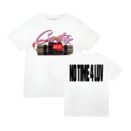 Corteiz No Time 4 Luv White T-shirt