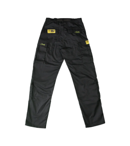 Corteiz Yella Guerillaz Black/Yellow Cargos