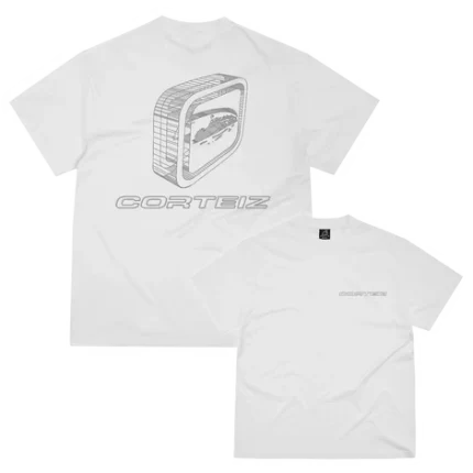 Corteiz Blueprint Tee in White