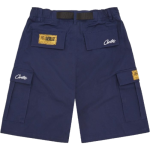 Corteiz Alcatraz Cargo Shorts in Navy Blue