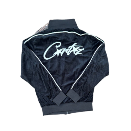 Corteiz Black Velour Tracksuit