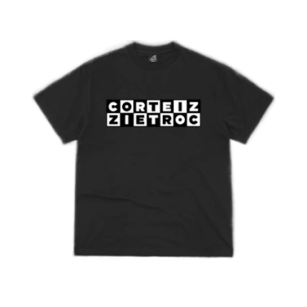 Corteiz Cartoon Network Tee in Black