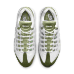 Corteiz x Nike Air Max 95 in White Oil Green
