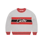 Corteiz UNI Crew Sweater in Heather Grey