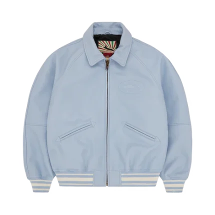 Corteiz DA Skydive Jacket in Baby Blue