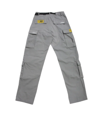 Corteiz Guerillaz Stone Cargos Gray