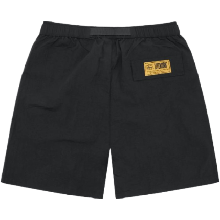 Corteiz Crtz Nylon Shorts in sleek black