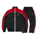 Corteiz Shotta Black/Red Tracksuit