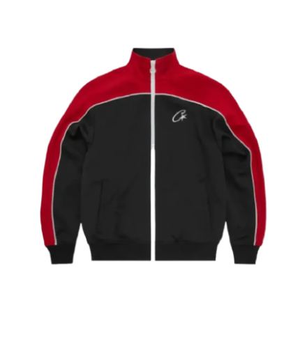 Corteiz Shotta Black/Red Tracksuit