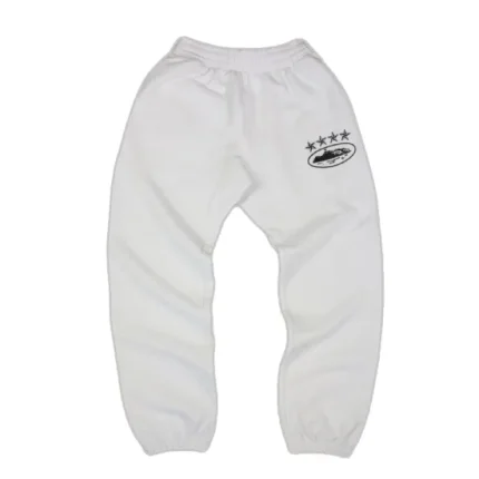 Corteiz 4Starz Alcatraz Sweatpants white
