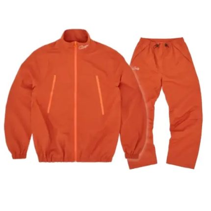 Corteiz Gutta Wasserdichter Tracksuit in Burnt Orange