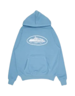 Corteiz Alcatraz Hoodie Blue