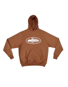 Corteiz Alcatraz Hoodie Brown