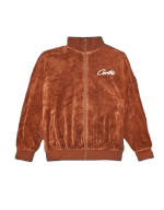 Corteiz All Starz VVS Velvet jacket Brown