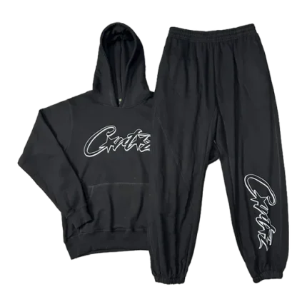 Corteiz CRTZ Star Tracksuit Black