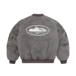 ISLAND BOMBER JACKET [LIGHT GREY]