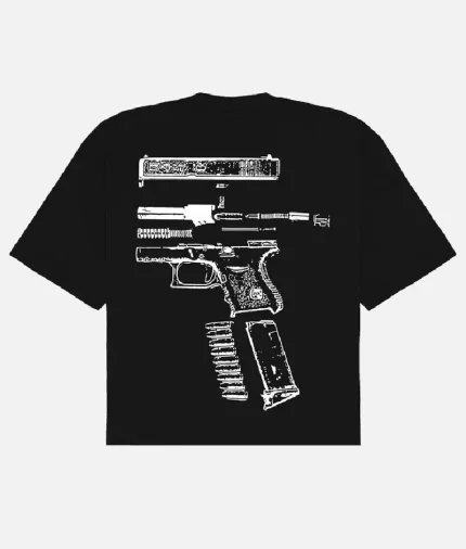 In Glock We Trust Oversized T-Shirt Black/White