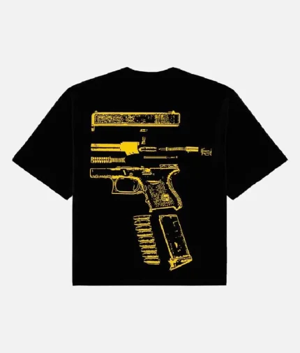 In Glock We Trust Oversized T-Shirt Black/Yellow