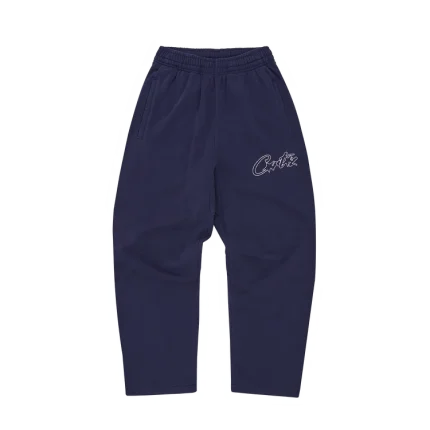 THICK STITCH ALLSTARZ OPEN HEM PANT [NAVY]