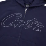 THICK STITCH ALLSTARZ ZIP HOODIE [NAVY]