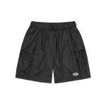 Alcatraz Nylon Patch Shorts – Black