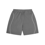 Island Piped Polo Short – Grey