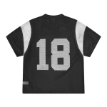OPEN MESH PANEL JERSEY [BLACK/WHITE]