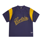 OPEN MESH PANEL JERSEY [NAVY/YELLOW]