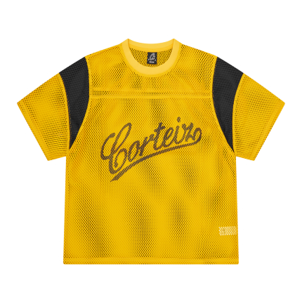 OPEN MESH PANEL JERSEY [YELLOW/BLACK]